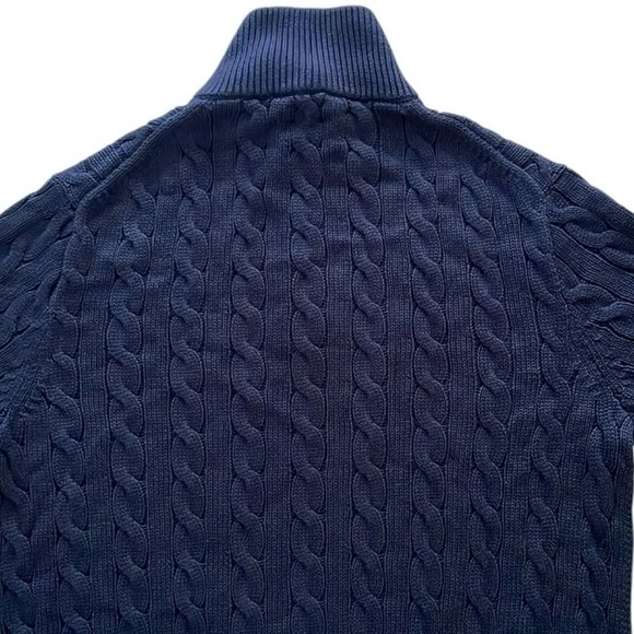 J. Crew Cotton Cable Half-Zip Sweater - Picture 11 of 15